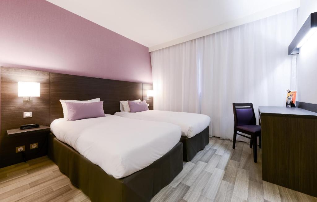 Hotel Eurocentre 3* Toulouse Nord Кастельно-д’Эстретефон Номер фото